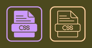 CSS Icon Design vector