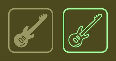 diseño de icono de guitarra vector