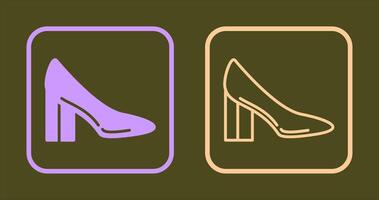 Heels Icon Design vector