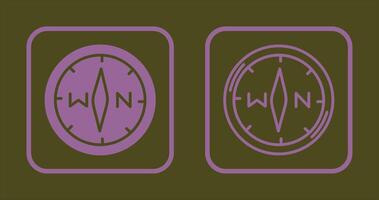 Compass Icon Design vector