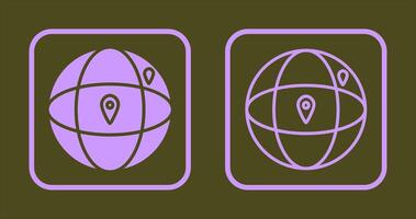 Map Icon Design vector