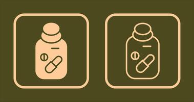 Pill Icon Design vector