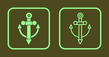 Anchor Icon Design vector