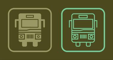 Bus Icon Design vector