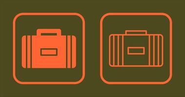 Suitcase Icon Design vector