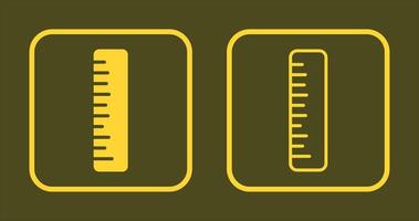 Ruler Icon Design vector