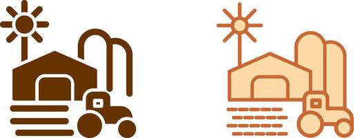 Farm Icon Design vector