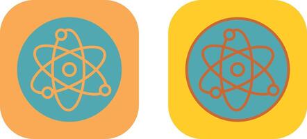 Atom Icon Design vector