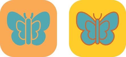 diseño de icono de mariposa vector