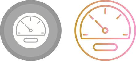 Indicator Icon Design vector