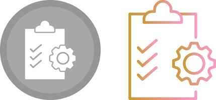 Checklist Icon Design vector