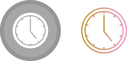 diseño de icono de reloj vector