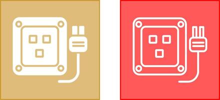 Socket Icon Design vector