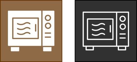 Microwave Icon Design vector