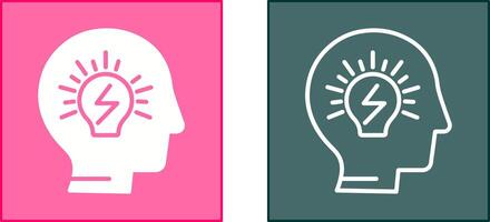 Brainstorming Icon Design vector