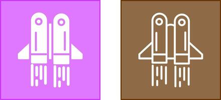 Jetpack Icon Design vector