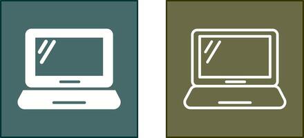 Laptop Icon Design vector