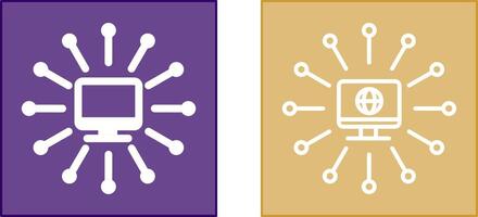 Networks Icon Design vector