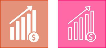 Revenues Icon Design vector