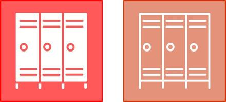 Lockers Icon Design vector