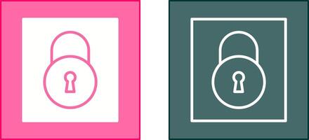 Lock Icon Design vector