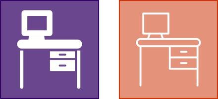 Desk Icon Design vector