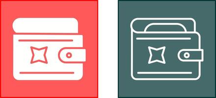 Wallet Icon Design vector