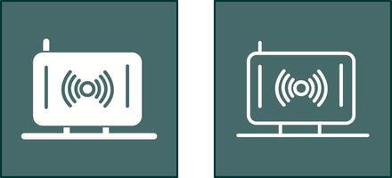 Wireless Icon Design vector