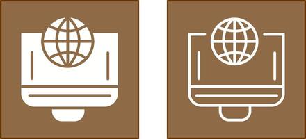 Globe Icon Design vector