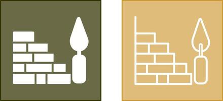 Bricks Icon Design vector