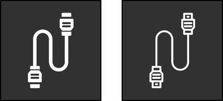 cables icono diseño vector