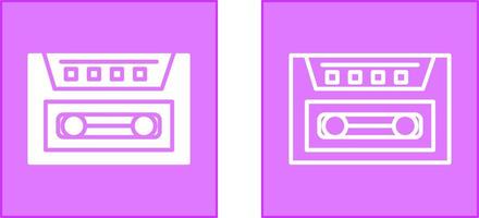 Cassette Icon Design vector