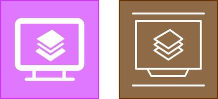 Layer Icon Design vector