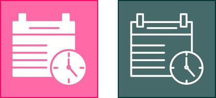 Clock Icon Design vector