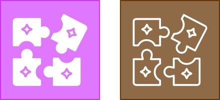 Puzzle Icon Design vector