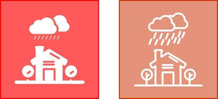 Rain Icon Design vector