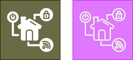 Smarthome Icon Design vector