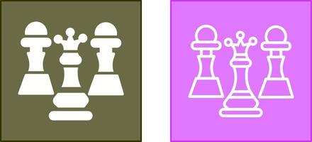 diseño de icono de ajedrez vector