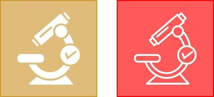 Microscope Icon Design vector