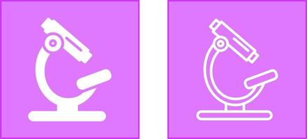 Microscope Icon Design vector