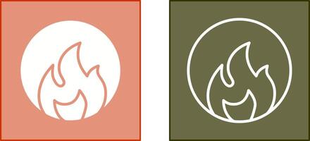 Fire Icon Design vector