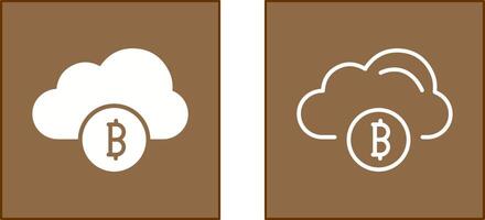 diseño de icono de nube vector