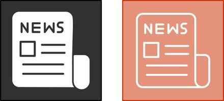 News Icon Design vector