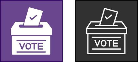 Ballot Icon Design vector