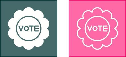 Vote Icon Design vector