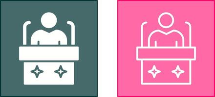 Candidate Icon Design vector