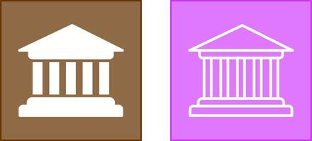 Parthenon Icon Design vector