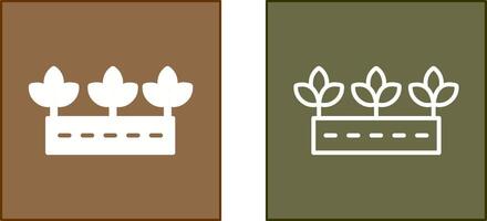 plantando icono diseño vector