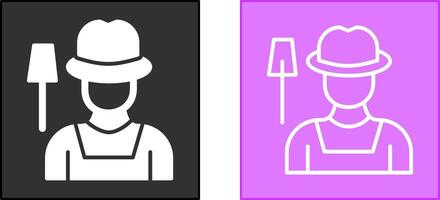 Farmer Icon Design vector