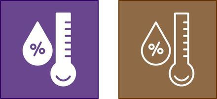 Humidity Icon Design vector